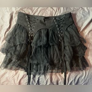 Killstar black tutu type skirt